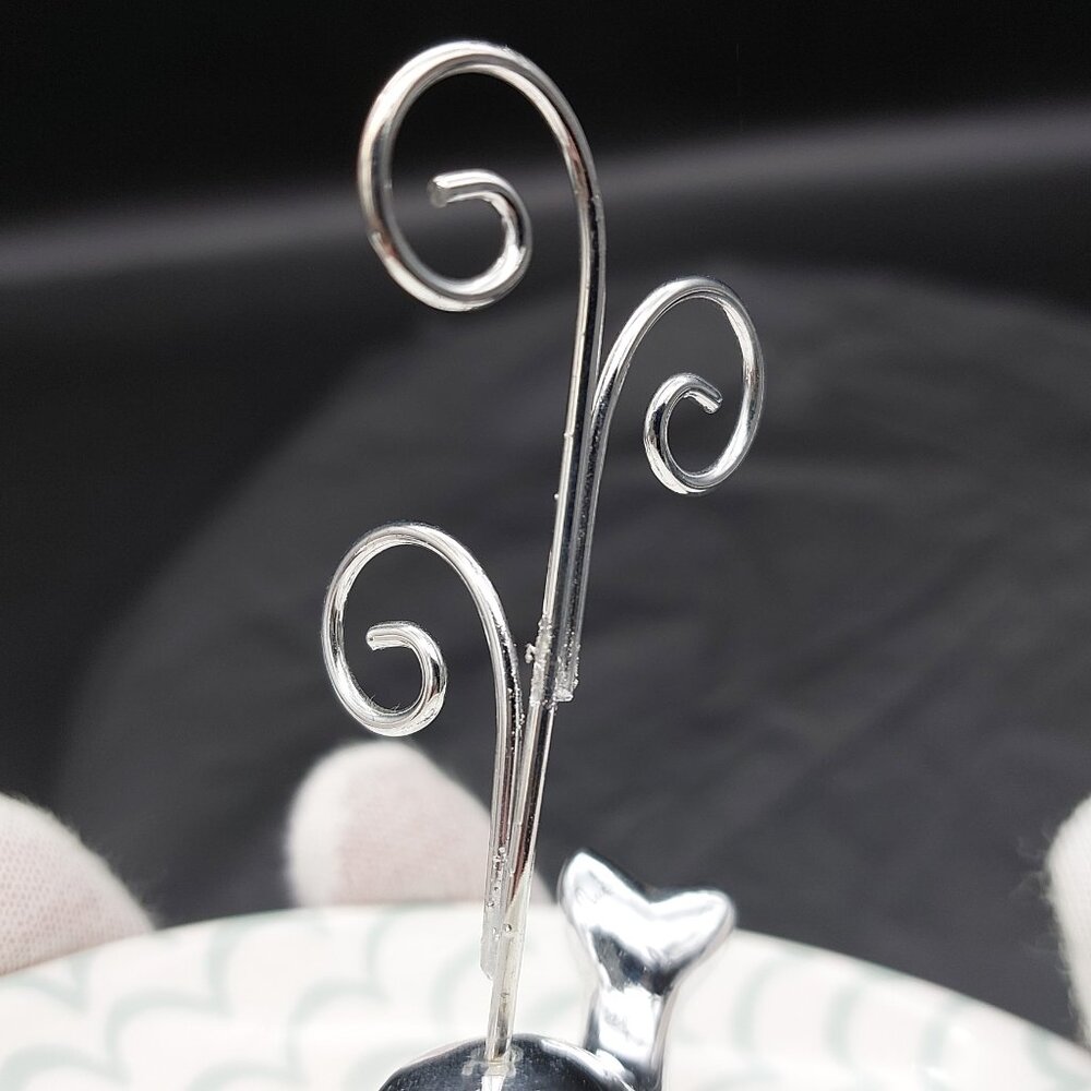 Lauren Conrad Whale Jewelry Dish Ring Holder Trinket Tray Kohl's Metal Ceramic - Picture 8 of 16